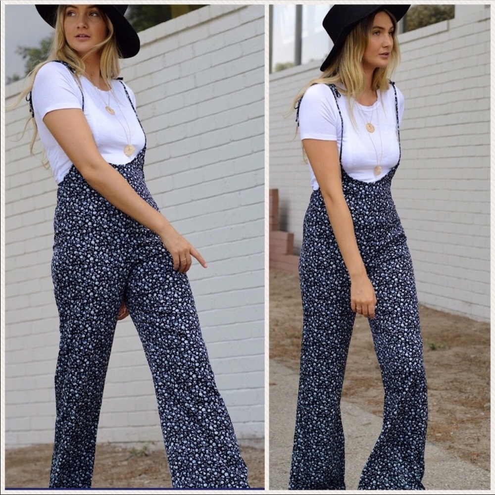 Floral Jumper Overall - Picture 3 of 8